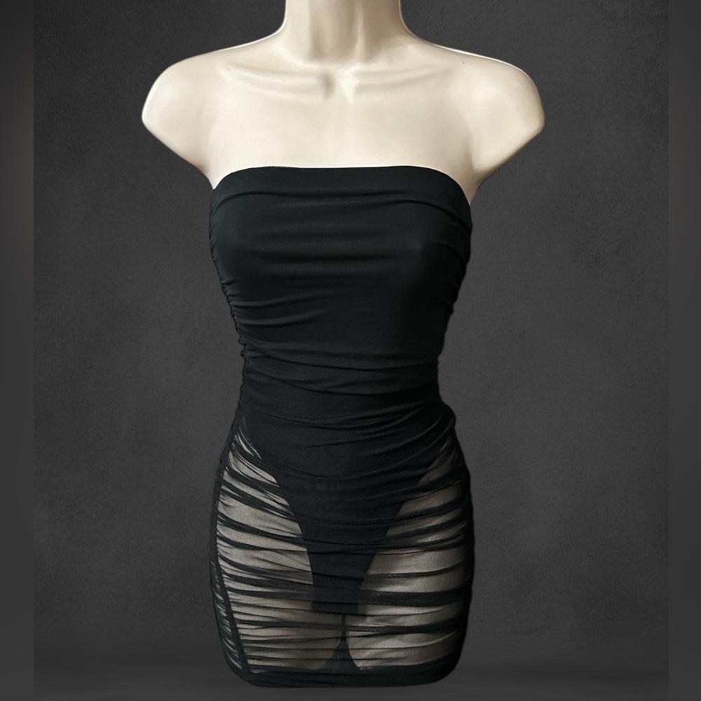 Sexy Ruched Mini Dress